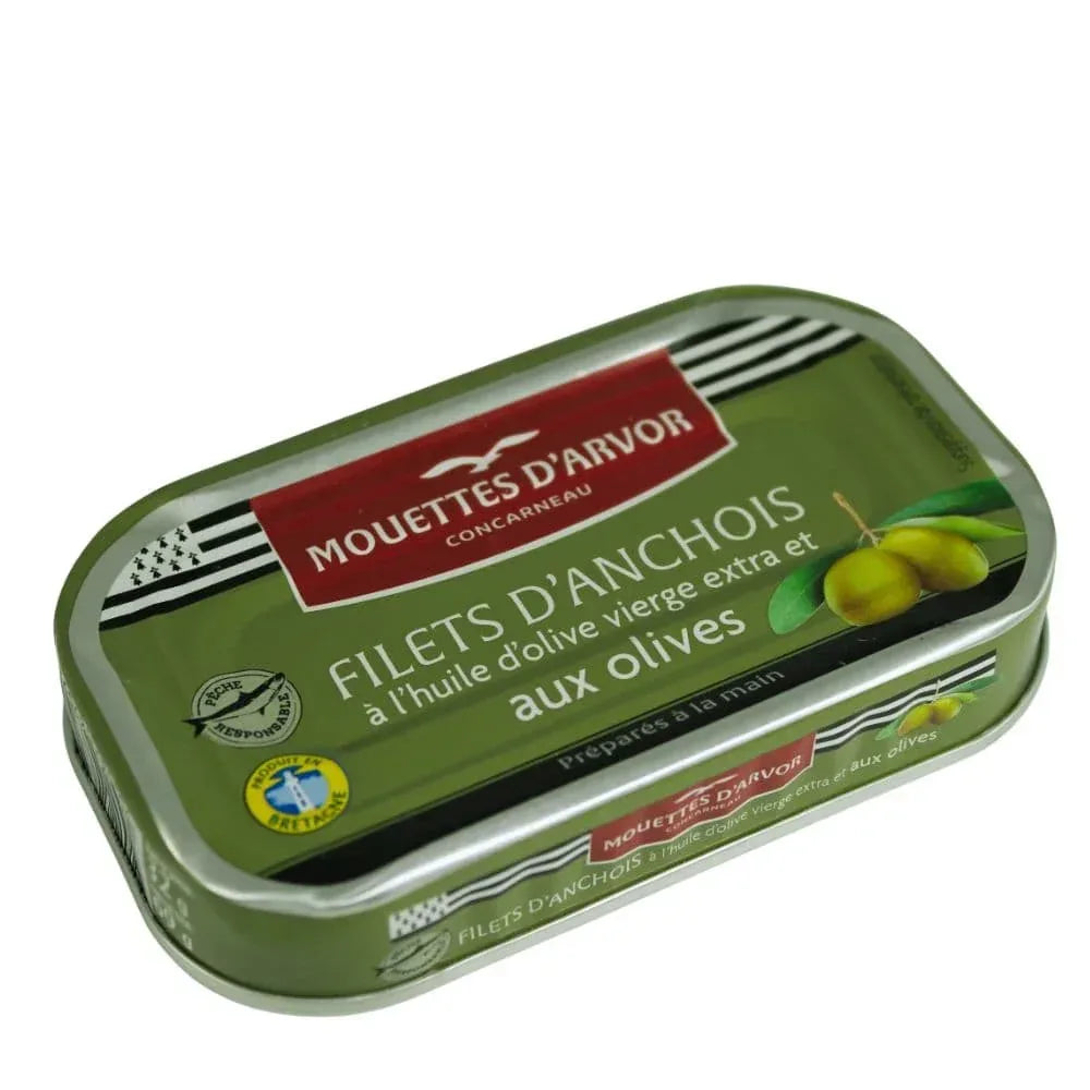 Sardellen-Filets in Olivenöl - Mouettes Arvor - Maître Philippe & Filles