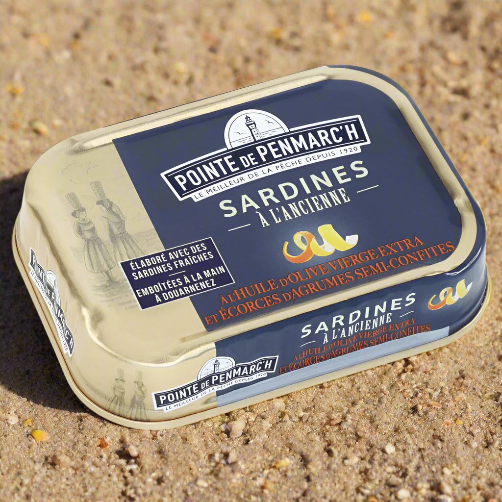 Sardine in Olivenöl mit kandierten Zitrusfrüchten - La Pointe de Penmarch - Maître Philippe & Filles