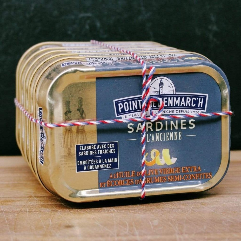 Sardine in Olivenöl mit kandierten Zitrusfrüchten - La Pointe de Penmarch - Maître Philippe & Filles
