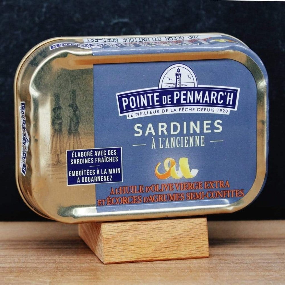 Sardine in Olivenöl mit kandierten Zitrusfrüchten - La Pointe de Penmarch - Maître Philippe & Filles