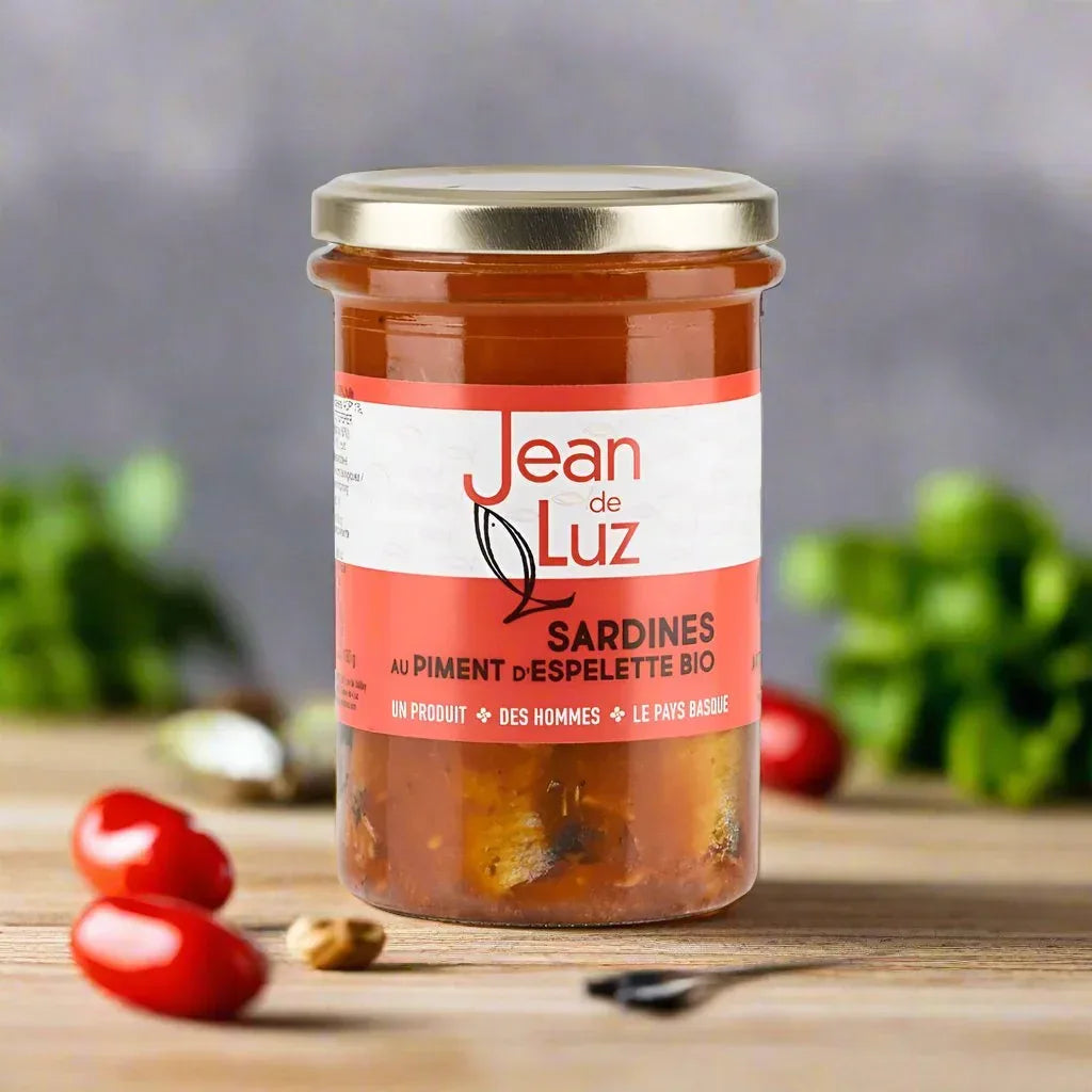 Sardinen aus dem Baskenland in Olivenöl mit Piment d'Espelette - Jean de Luz - Maître Philippe & Filles