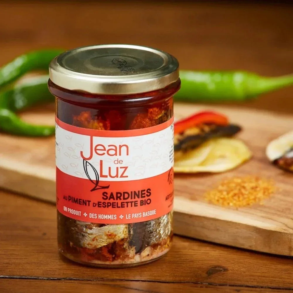 Sardinen aus dem Baskenland in Olivenöl mit Piment d'Espelette - Jean de Luz - Maître Philippe & Filles