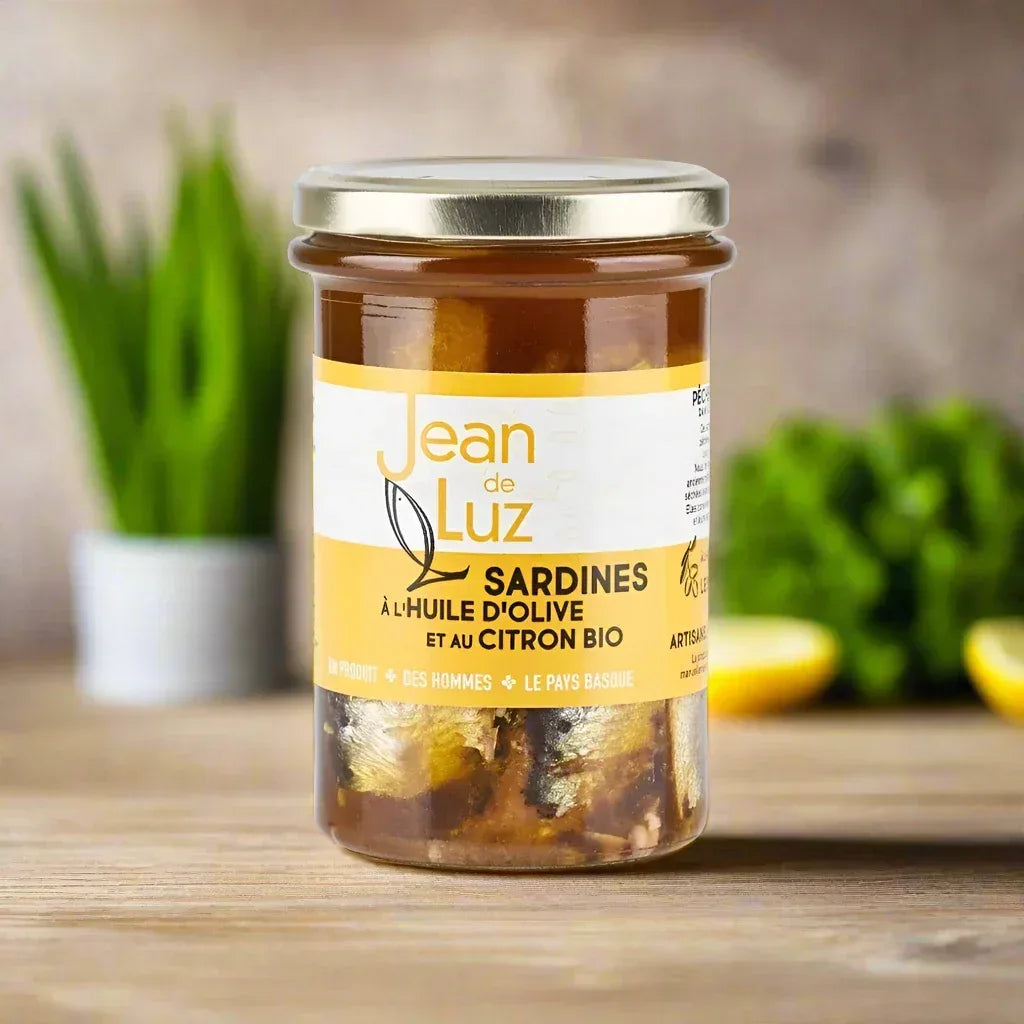 Sardinen aus dem Baskenland in Olivenöl mit Zitrone - Jean de Luz - Maître Philippe & Filles