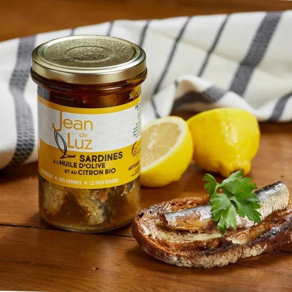 Sardinen aus dem Baskenland in Olivenöl mit Zitrone - Jean de Luz - Maître Philippe & Filles