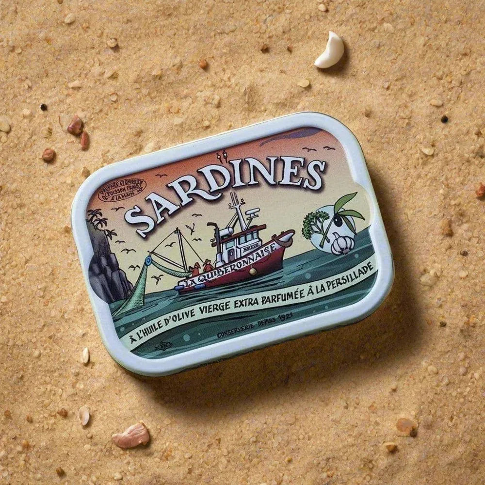 Sardinen mit Petersilie und Knoblauch - Quiberonnaise - Maître Philippe & Filles