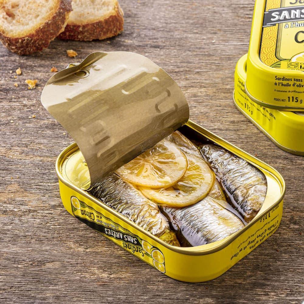 Sardinen ohne Gräten mit Olivenöl und Zitrone - Belle Iloise - Maître Philippe & Filles
