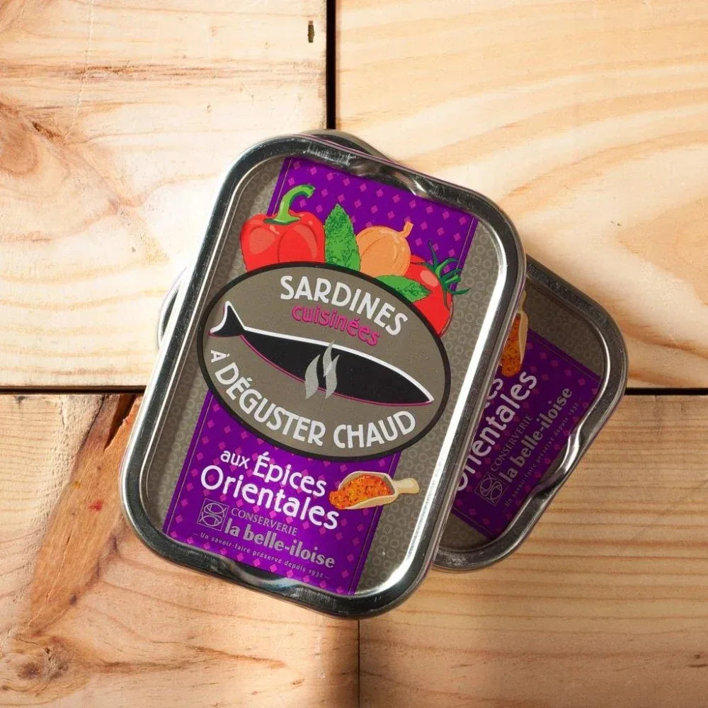 Sardinen zum Braten mit orientalischen Gewürzen - Belle Iloise - Maître Philippe & Filles