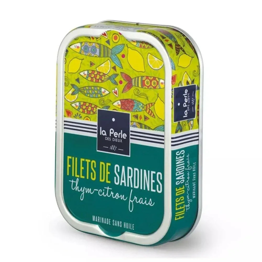 Sardinenfilets mit Thymian und Zitrone - Perle des Dieux - Maître Philippe & Filles