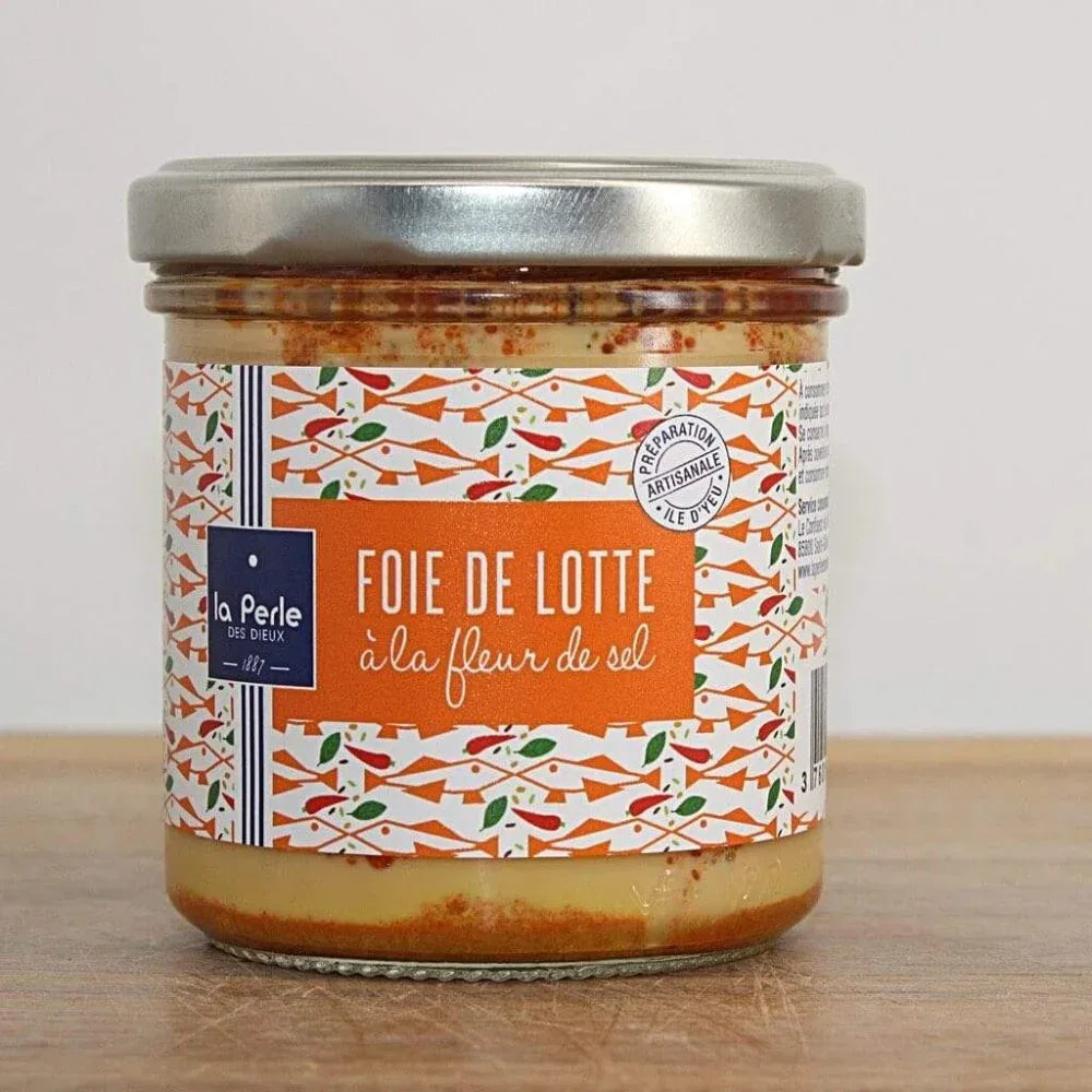 Seeteufel-Leber mit Fleur de Sel - Perle des Dieux - Maître Philippe & Filles