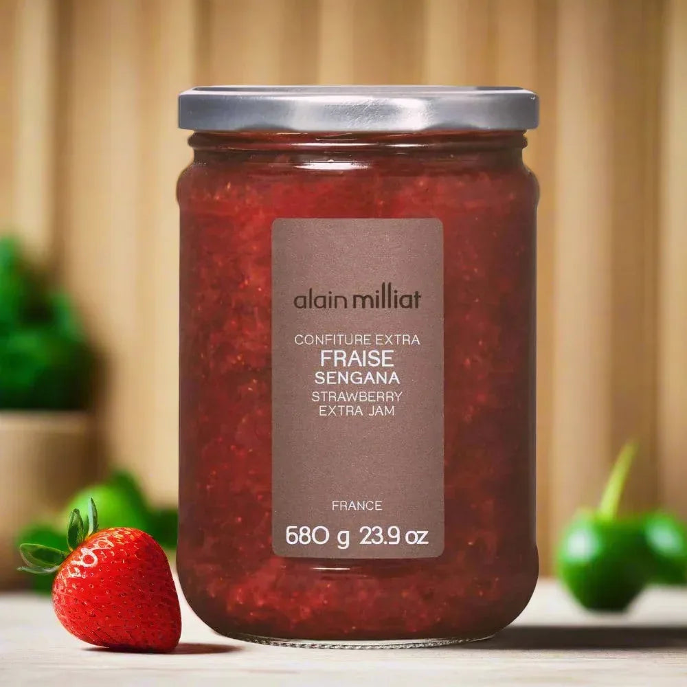 Sengana Erdbeer-Konfitüre 680g - Alain Milliat - Maître Philippe & Filles