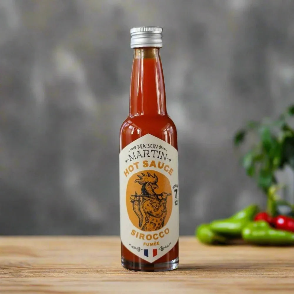 Sirocco geräucherte Chili-Sauce - scharf - Stärke 7/12 Maison Martin