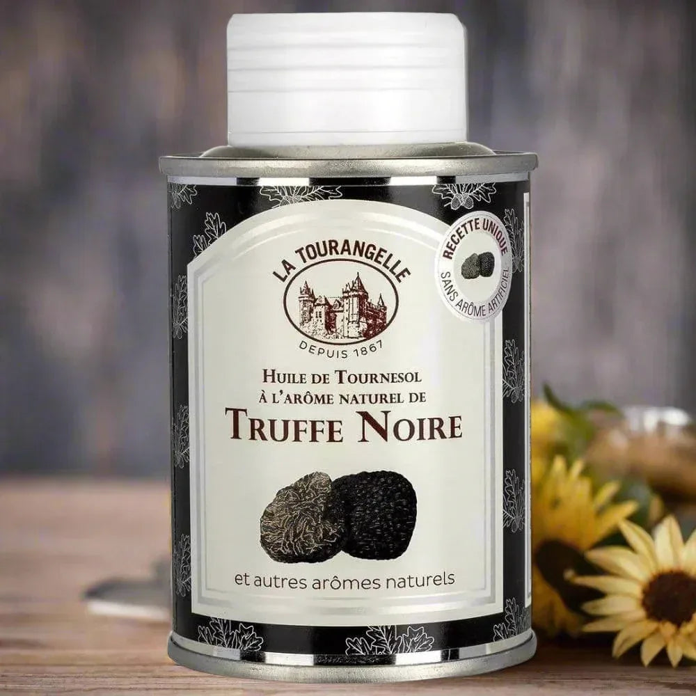 Sonnenblumenöl mit natürlichem Aroma von schwarzen Trüffeln 125ml - La Tourangelle - Maître Philippe & Filles