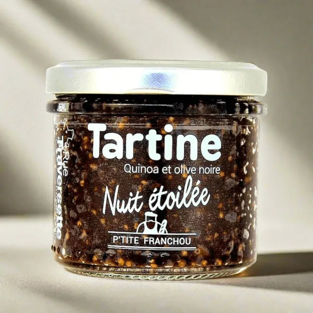 Tartine Sternennacht - Schwarze Olive & Quinoa - Rue Traversette - Maître Philippe & Filles