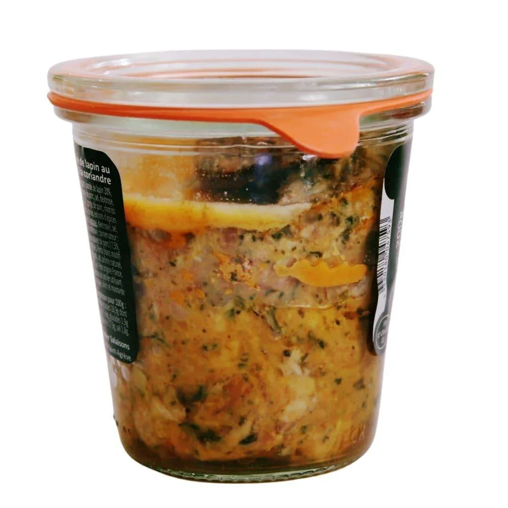 Terrine Kaninchen, Chorizo und Koriander von Stéphane Reynaud - Teyssier Salaisons - Maître Philippe & Filles