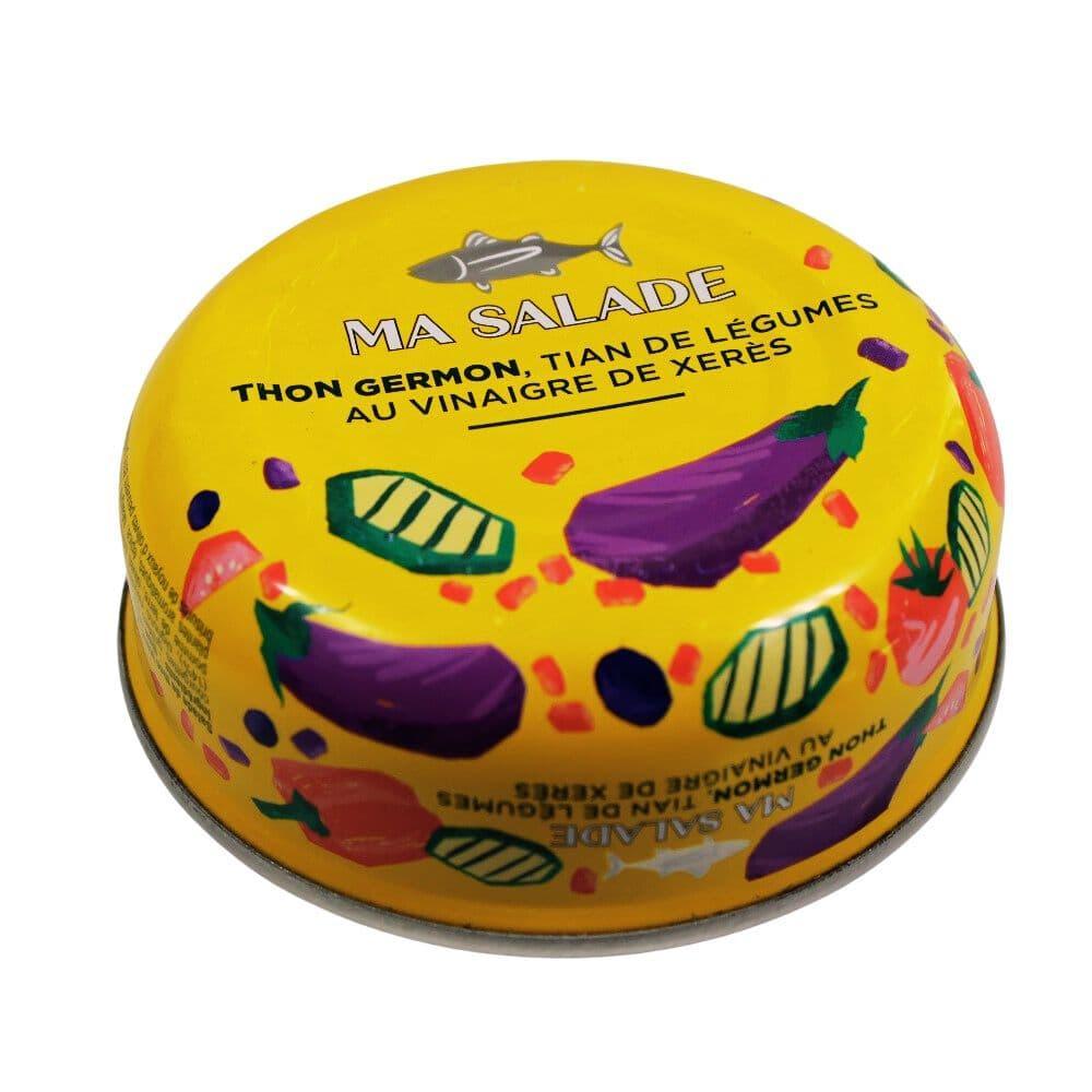 Thunfischsalat mit Gemüse-Tian und Xeres-Essig - Belle Iloise - Maître Philippe & Filles