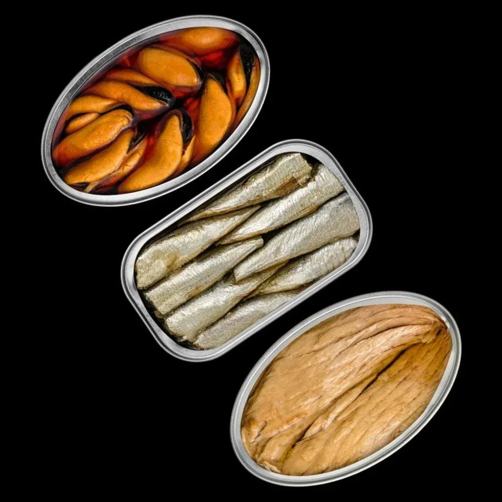 Trio-Box aus Galizien - Schätze der Meere - Ramon Pena - Maître Philippe & Filles