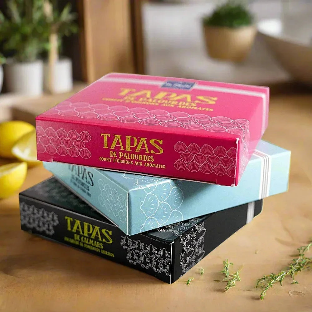 Trio von maritime Tapas - Perle des Dieux - Maître Philippe & Filles