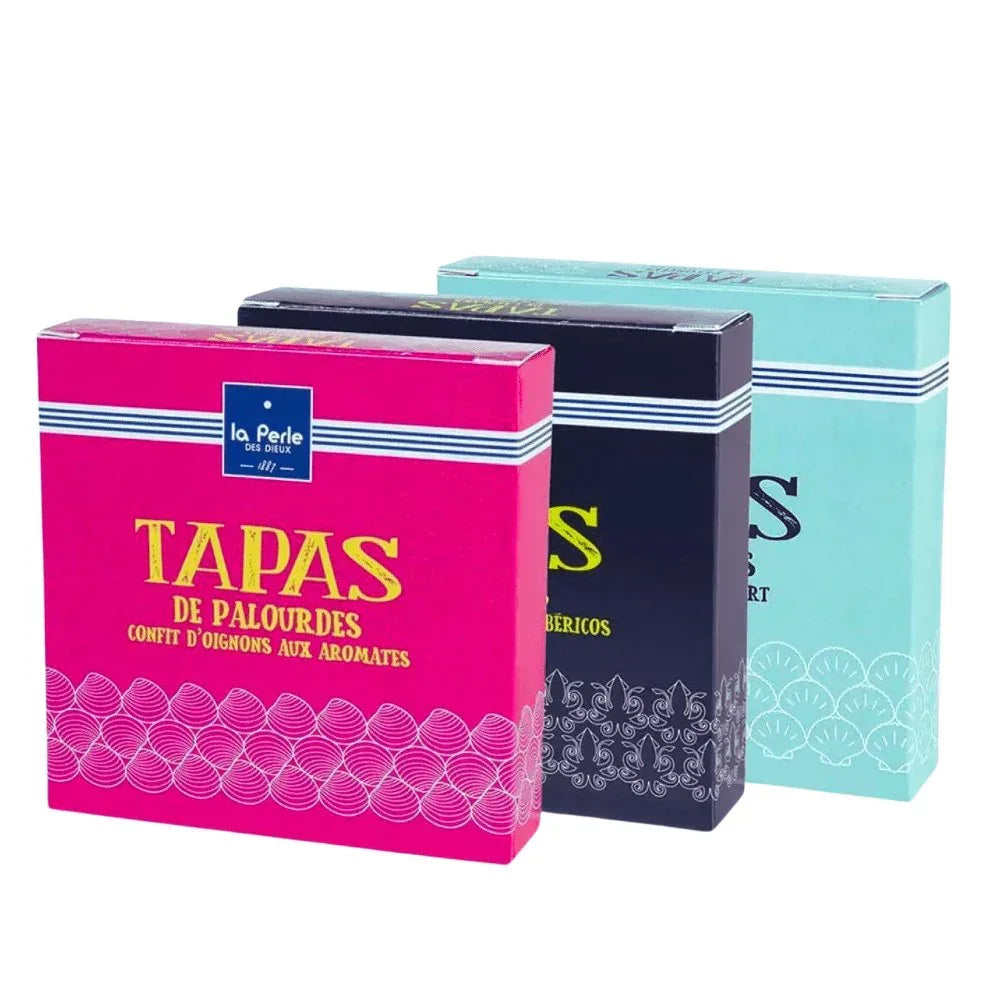 Trio von maritime Tapas - Perle des Dieux - Maître Philippe & Filles