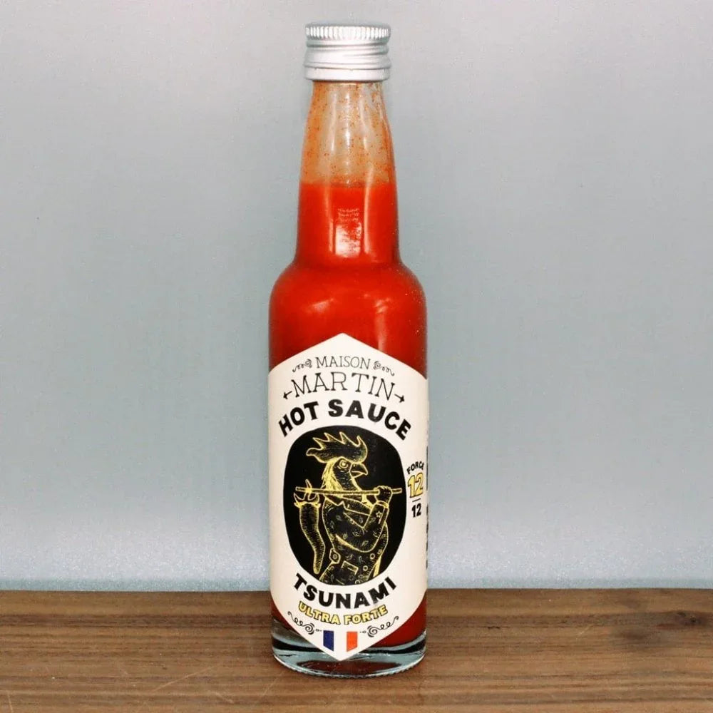 Tsunami Chili-Sauce - ultra-scharf - Stärke 12/12 Maison Martin