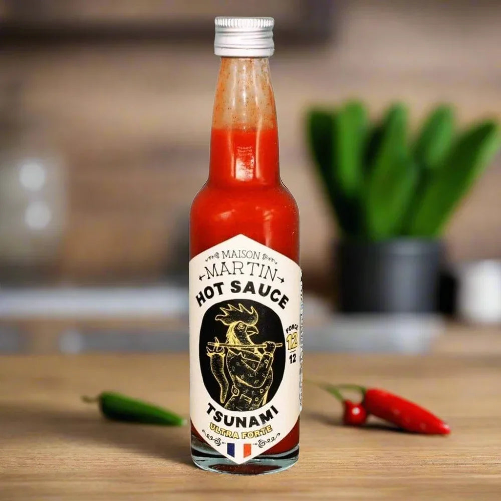 Tsunami Chili-Sauce - ultra-scharf - Stärke 12/12 Maison Martin