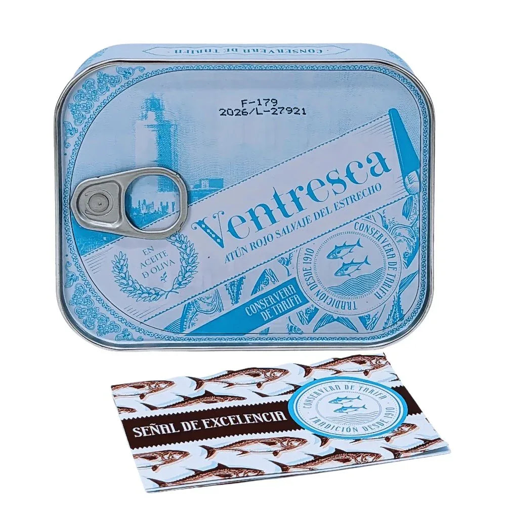 Ventresca vom wilden roten Thunfisch aus Tarifa in Olivenöl - Conservera de Tarifa - Maître Philippe & Filles
