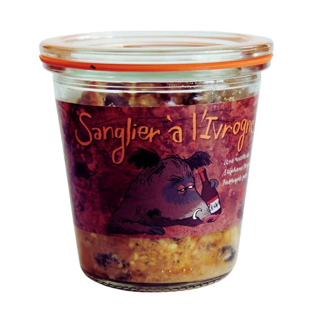 Verrine „das betrunkene Wildschwein” von Stéphane Reynaud - Teyssier Salaisons - Maître Philippe & Filles