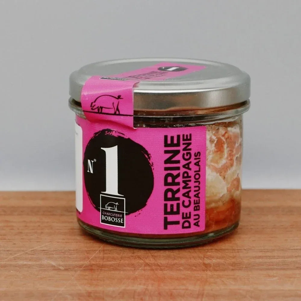 Verrine N° 1 - Terrine de Campagne mit Beaujolais - Bobosse - Bobosse Lyon - Maître Philippe & Filles