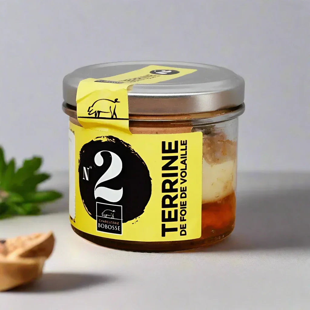 Verrine N°2 - Terrine von Geflügelleber mit Armagnac - Bobosse - Bobosse Lyon - Maître Philippe & Filles