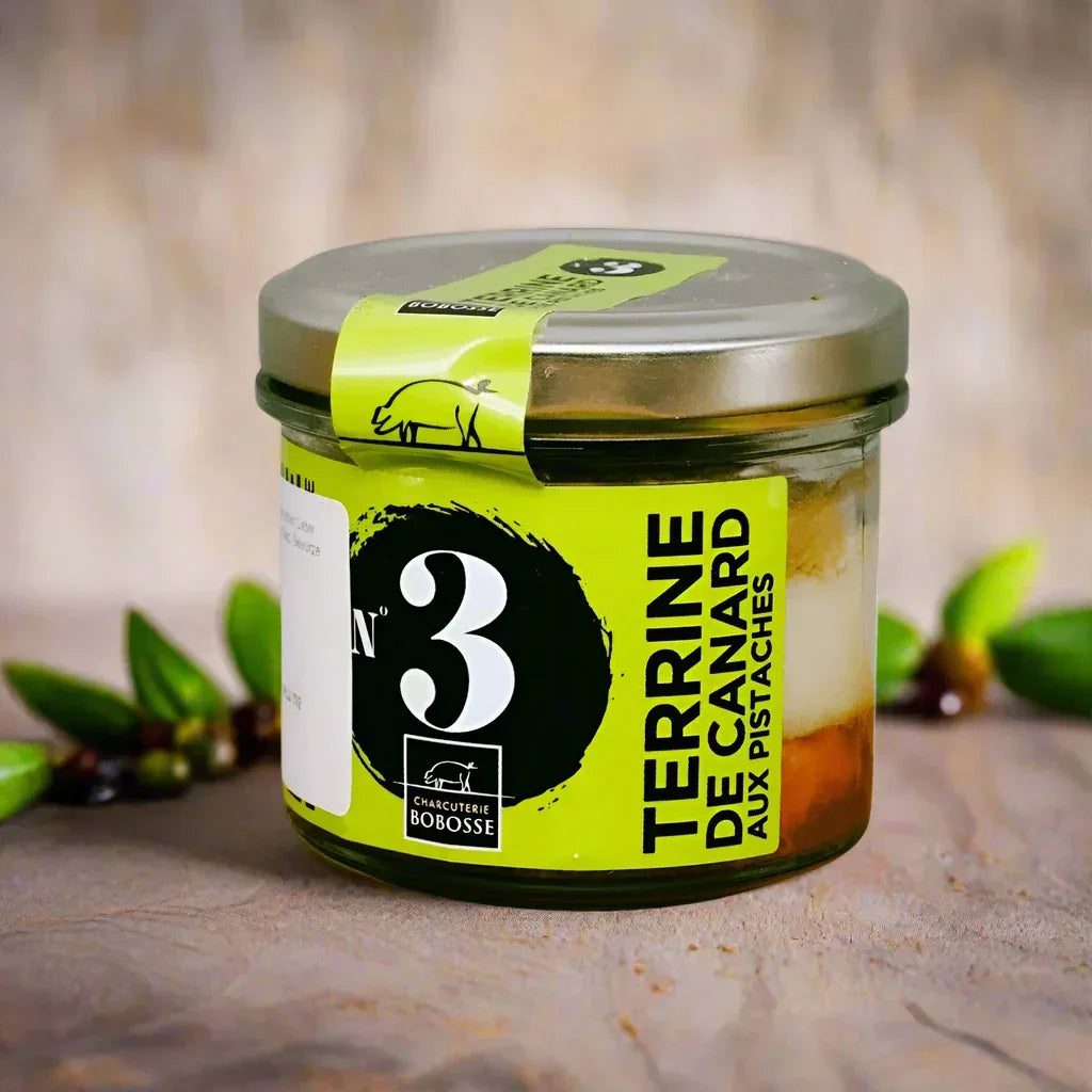 Verrine N°3 - Enten-Terrine mit Pistazien und Armagnac - Bobosse - Bobosse Lyon - Maître Philippe & Filles