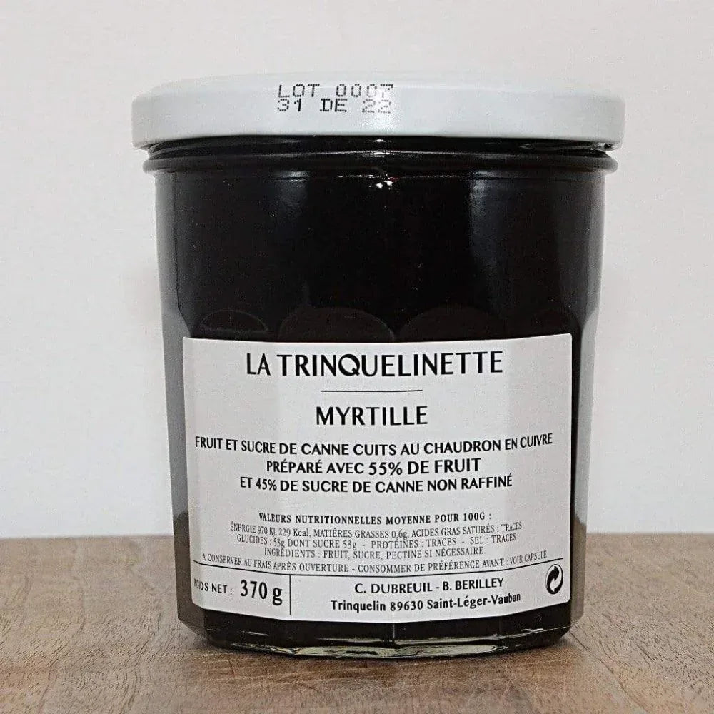 Wilde Blaubeeren-Konfitüre - La Trinquelinette - Maître Philippe & Filles