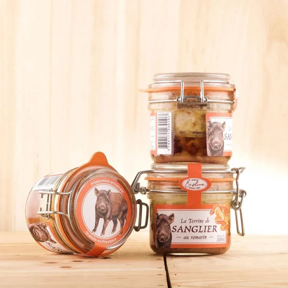 Wildschwein-Terrine mit Rosmarin 200g - Maison Telme - Maître Philippe & Filles